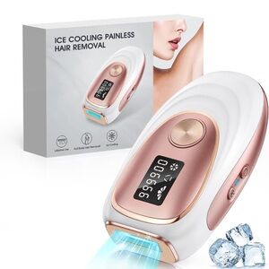 LYSMOSKI Laser Hair Removal,IPL Hair Removal with IceCooling System for Painless